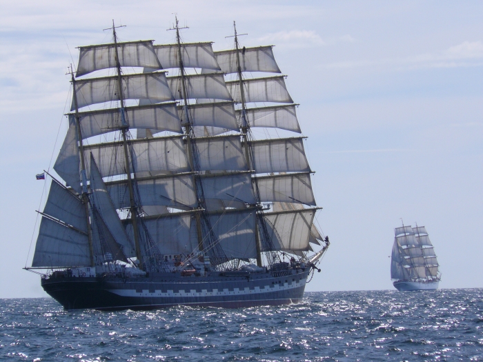 Als 4-Mast Bark PADUA,